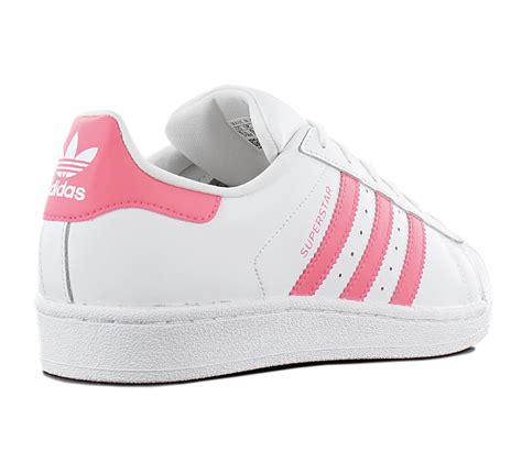 adidas superstar rosa weiß damen